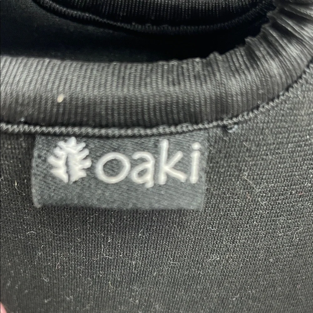 Oaki Kids' Pink and Black Rain Boots